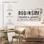«Robinson Theatre Typographie», reproduction d'art sur toile-93058195
