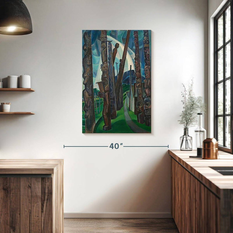 Aime Kitwancool, 39" H x 26" W