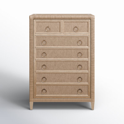 Warwick 38" Wicker Dresser