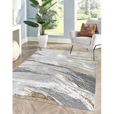 Abstract Indoor / Outdoor Area Rug