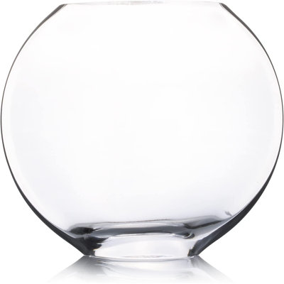 Unique Oval Glass Vase