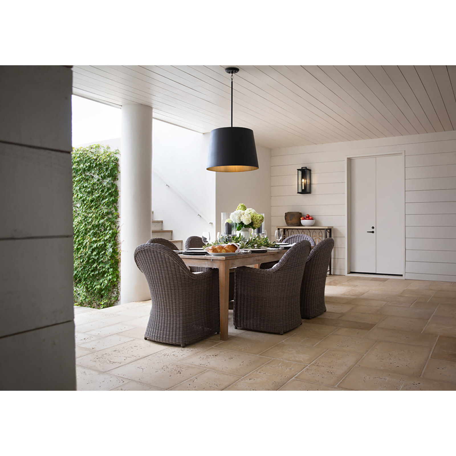 3 Light Outdoor Wall Light