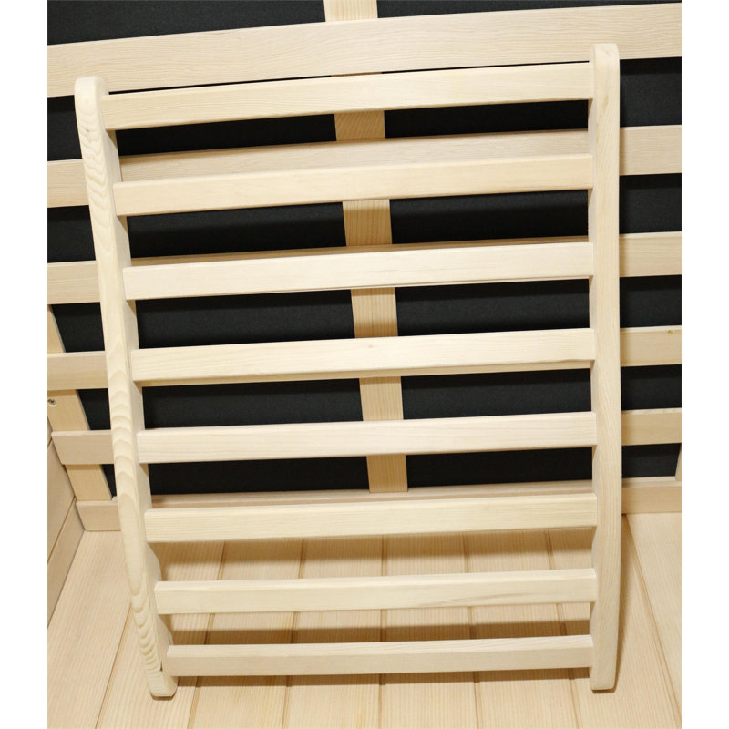 Voss Canadian Hemlock Outdoor/Indoor Sauna Backrest/Headrest 19.68" H x 15" W x 2" D (1 Pack), 19.68" H x 15" W x 2" D