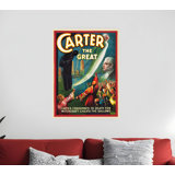 Vintage 1926 Carter Witchcraft Magic Unframed Print Wall Art
