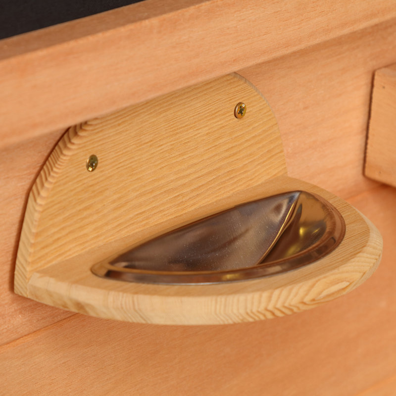 Royal Saunas Hongyuan Solid Hemlock Wood Oil Holder