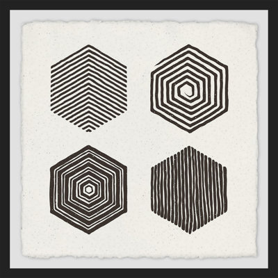 «Hexagons», impression de Marmont Hill