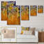 Pétales de printemps grunge - peinture-1384680264-1384680265