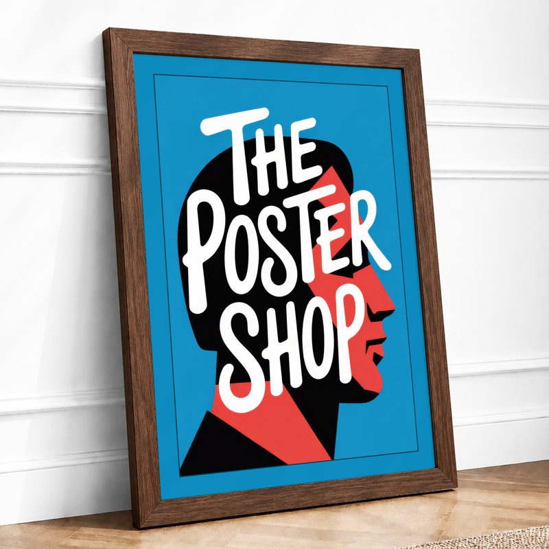 The Poster Shop Modern - Print, Walnut, A4 - 29.7 x 21.0 cm