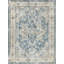 Antique Loom Blue/Beige Polyester powerloom Area Rug-92368305
