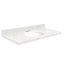Dessus de salle de bain simple 25 po meuble-lavabo-19334302-19334303-19334316