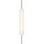 Windchime 25" Tubular Sconce with Soft Etched Glass-1863188589