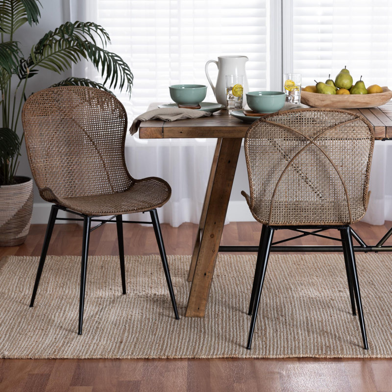 Akaya 46.36cm H Slat Back Side Chair