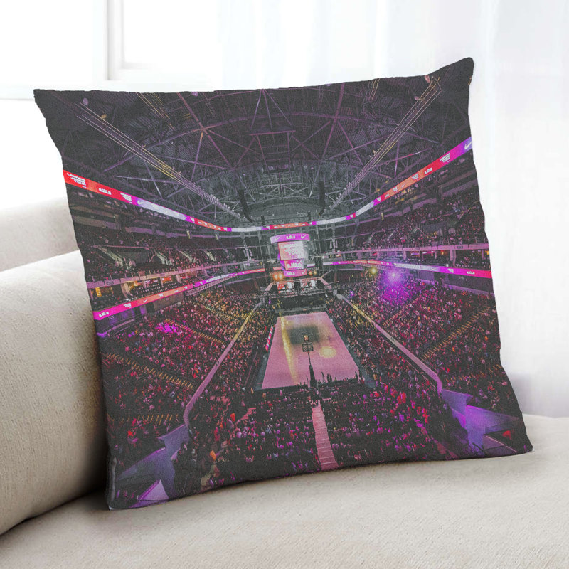 Coussin Sports Basketball 10, Microsuède