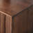 Black walnut solid wood TV cabinet