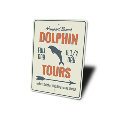 Signe de flèche Dolphin Tours