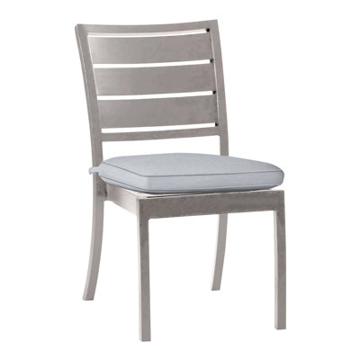Charleston Wrought Aluminum Outdoor Side Chair