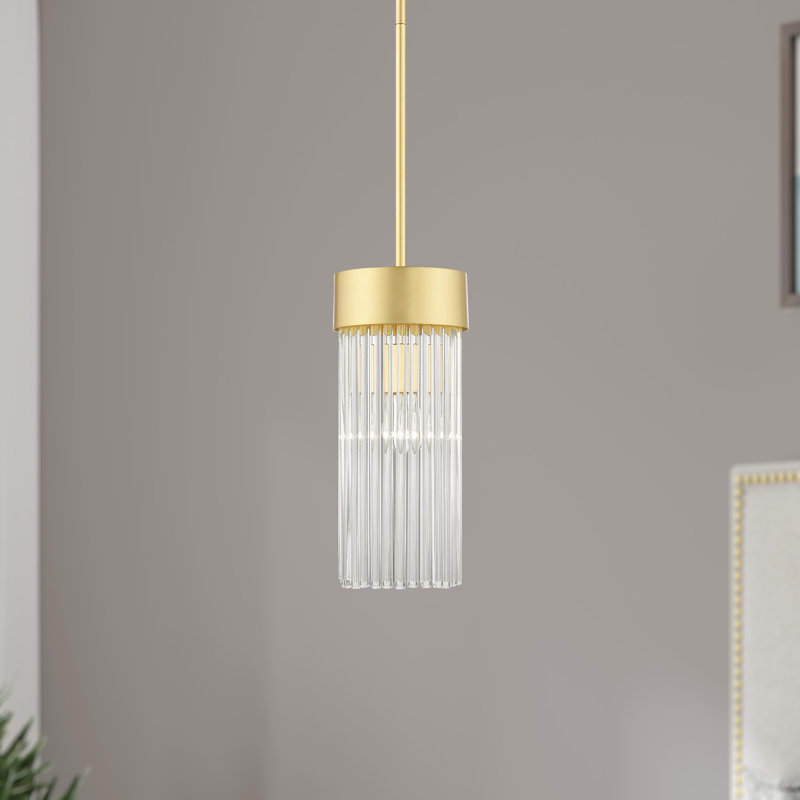 Bamey 1 - Light Single Pendant, Soft Gold