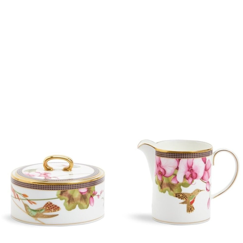 Hummingbird Teaware, 3 Piece Set