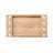 Hanneman Winfield Rectangular Wooden Serving Tray
