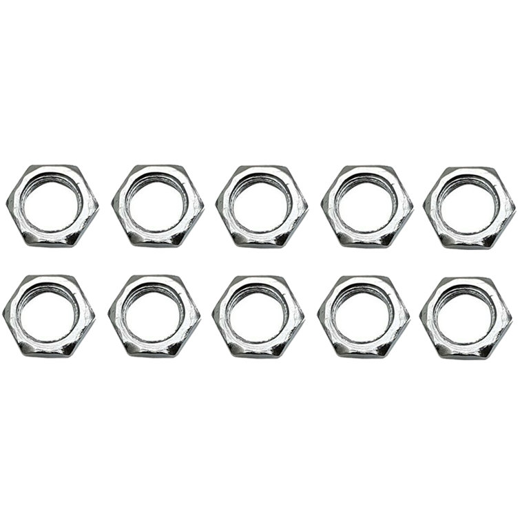 10 Pack 10Mm Fine Pitch Nuts 3Mm  Threaded Aluminium Rod Nipple Hollow Tube In Various Length Screw Connectors Easy Installation  Lamps, Chandeliers, Candelabras And Other Light Fittings Any Type Of Project.