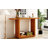 Mirod Elegant Minimalist Console Table With Curved Corners-1376668020