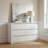 47.24" Modern 7-Drawer Dresser with Curved Edges, Wide Chest of Drawers for Bedroom Storage-1149812612
