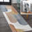 Gladimir Contemporary Minimalist Machine-Washable Multi Rug-84581194