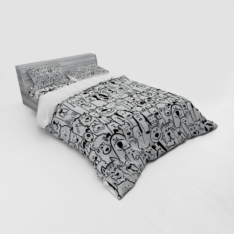 Polyester Duvet Cover, Queen Duvet Cover + 3 Additional Pieces