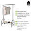 121cm Rolling Clothing Rack