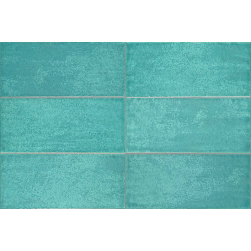 4" x 12" Ceramic Tile, Sky Blue
