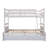 Twin Over Full Convertible Bunk Bed With 2 Storage Drawers-1228730301