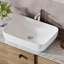 Ensemble de meuble-lavabo mural 48 po Mid Century Modern