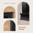 Modern Ember Patton 64" Mantel Package with 42" Electric Fireplace - Works w/ Alexa and Google Asst-94789015