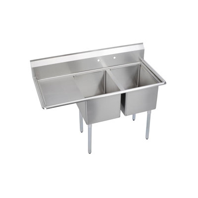 Dependabilt 58.5" L x 29.81" W Free Standing Service Sink