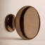 Plymouth Bronze Mushroom Knob-56413307