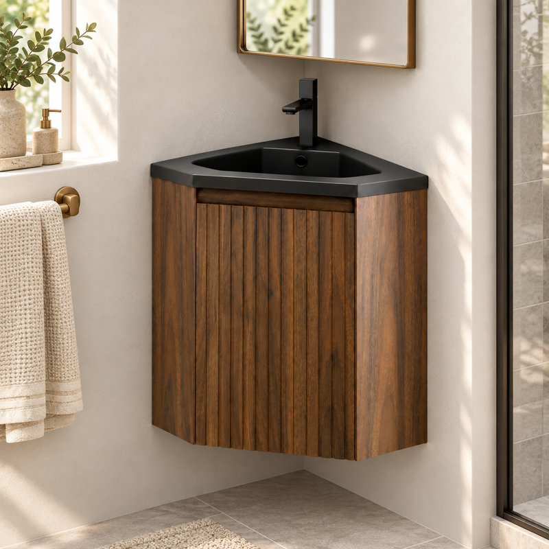 Free Standing Wall Mounted Single Double Single Vanity Bathroom Vanity With Ceramic Top