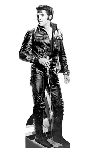 Elvis Presley '68 Special Life-Size Cardboard Stand-Up
