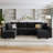 Tremee 6-Seater Upholstered Reversible Sectional with Storage-86786203