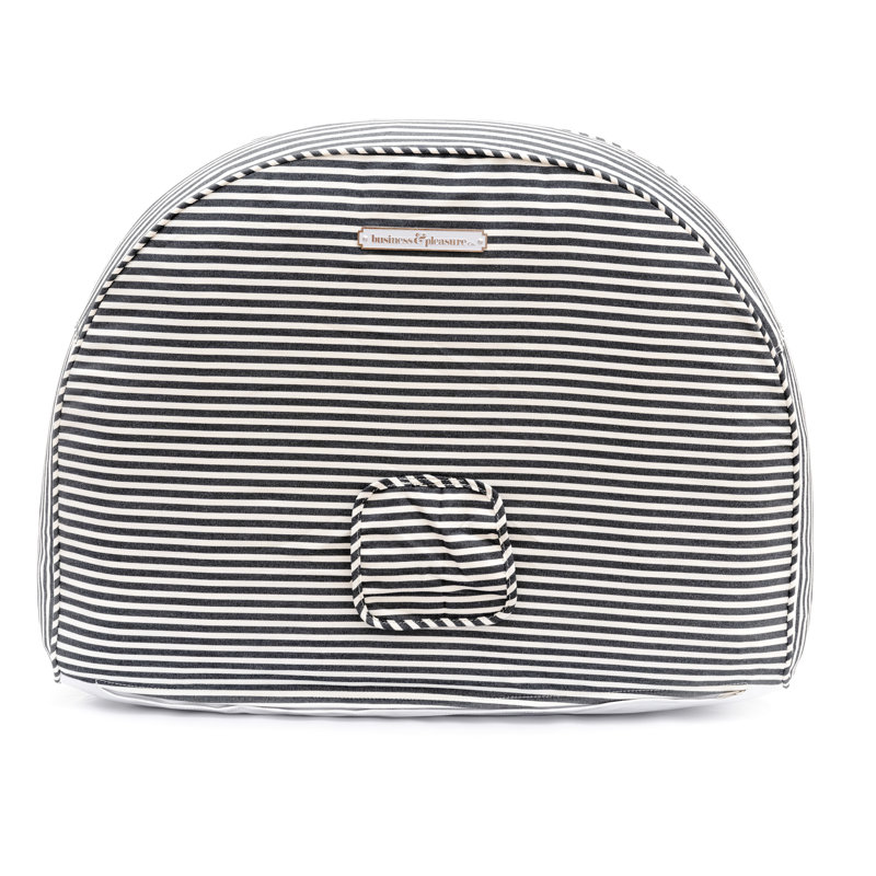 Pool Lounger - Lauren's Navy Stripe, Navy