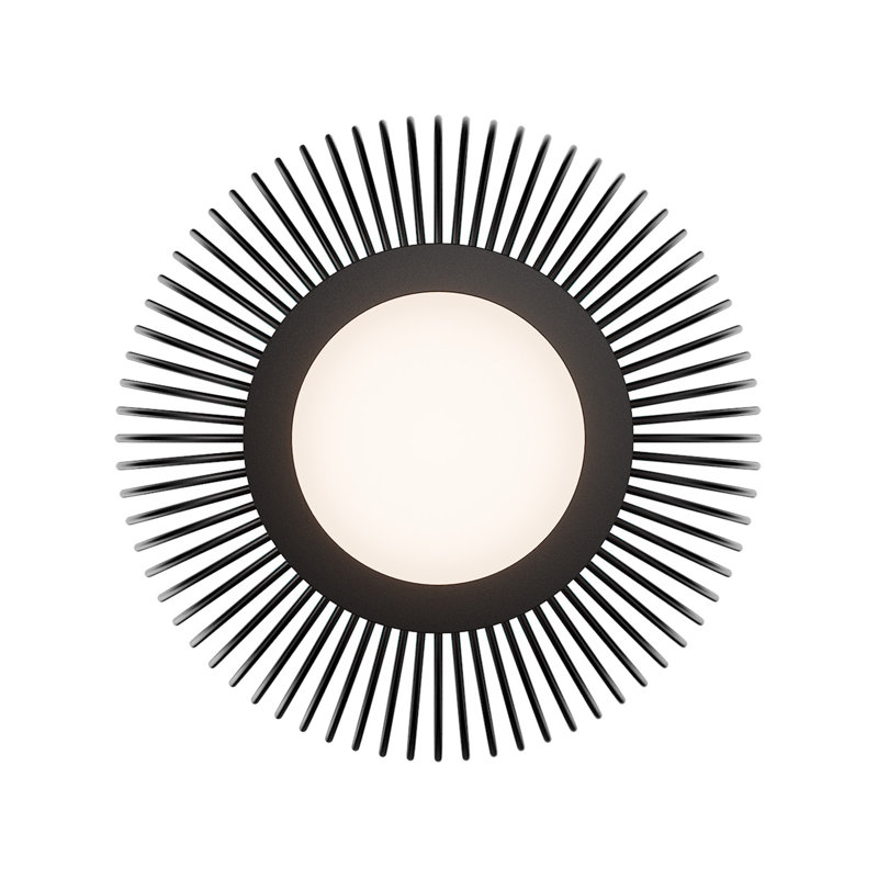 Poppin Indoor/Outdoor Dimmable LED Flush Mount With Built In Color Temperature Switch from 2700K/3000K/3500K/4000K