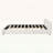 King/ Queen Size Cozy White Boucle Upholstered Bed Frame with Wood Support For Bedroom-931999031