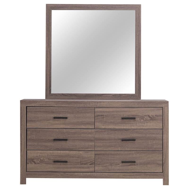 6-drawer Dresser with Mirror