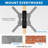 Mount-it Wall mount Electronic Mount