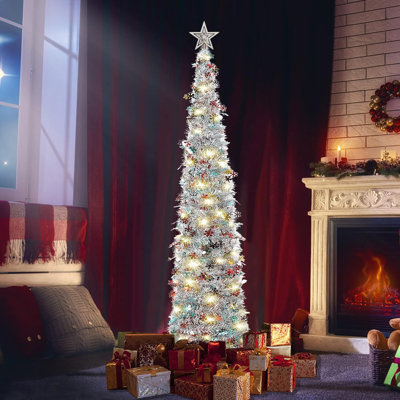 150cm H Lighted Artificial Christmas Tree