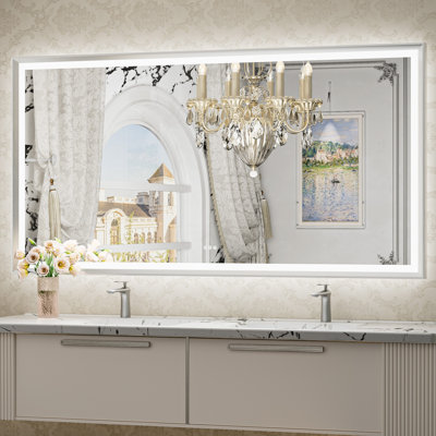 New Rockford Frontlit & Backlit LED Bathroom Vanity Mirror