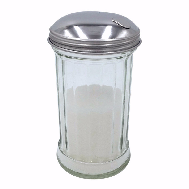 Dorah Glass Sugar Dispenser with Lid