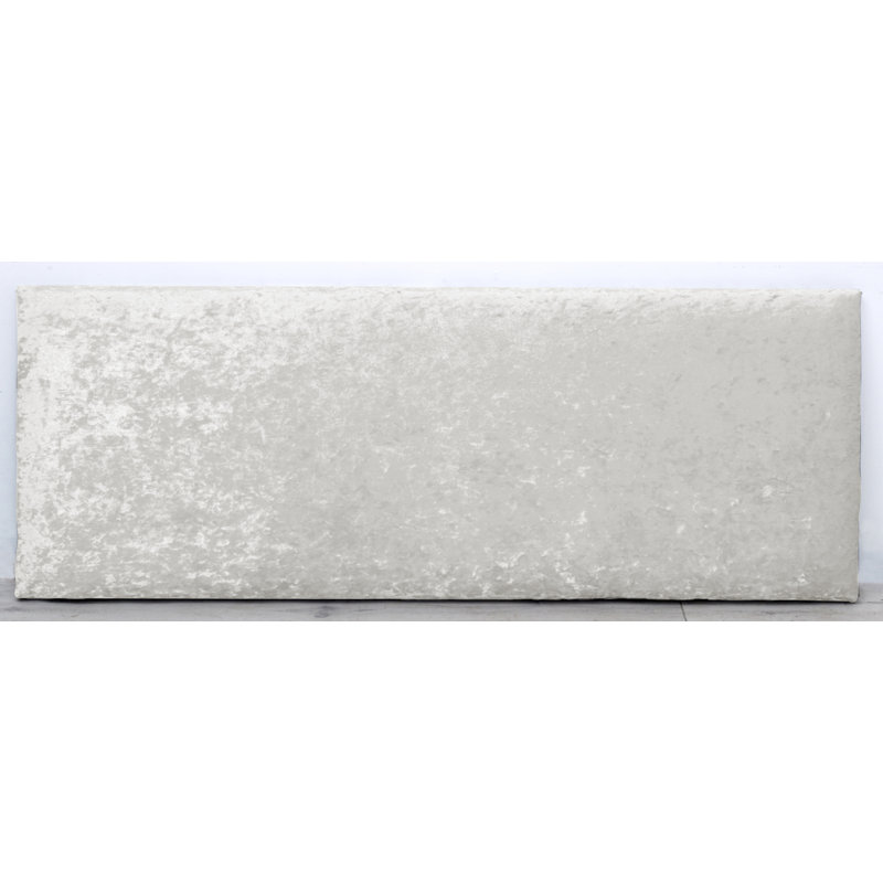 Duvall Upholstered Headboard, Double (4'6), White