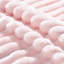 Fauteuil en velours côtelé 48,48 pouces avec tabouret de rangement - rose pour le confort de la chambre à coucher