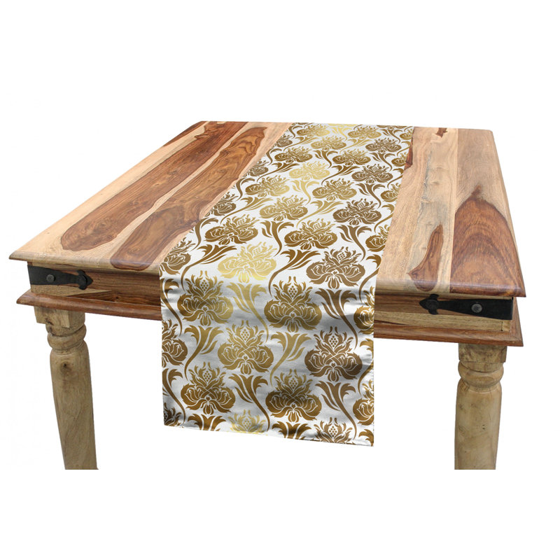 Damask Table Runner, 72" x 16"