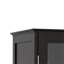 Armoire de rangement avec portes doubles en verre et tiroir-339981918